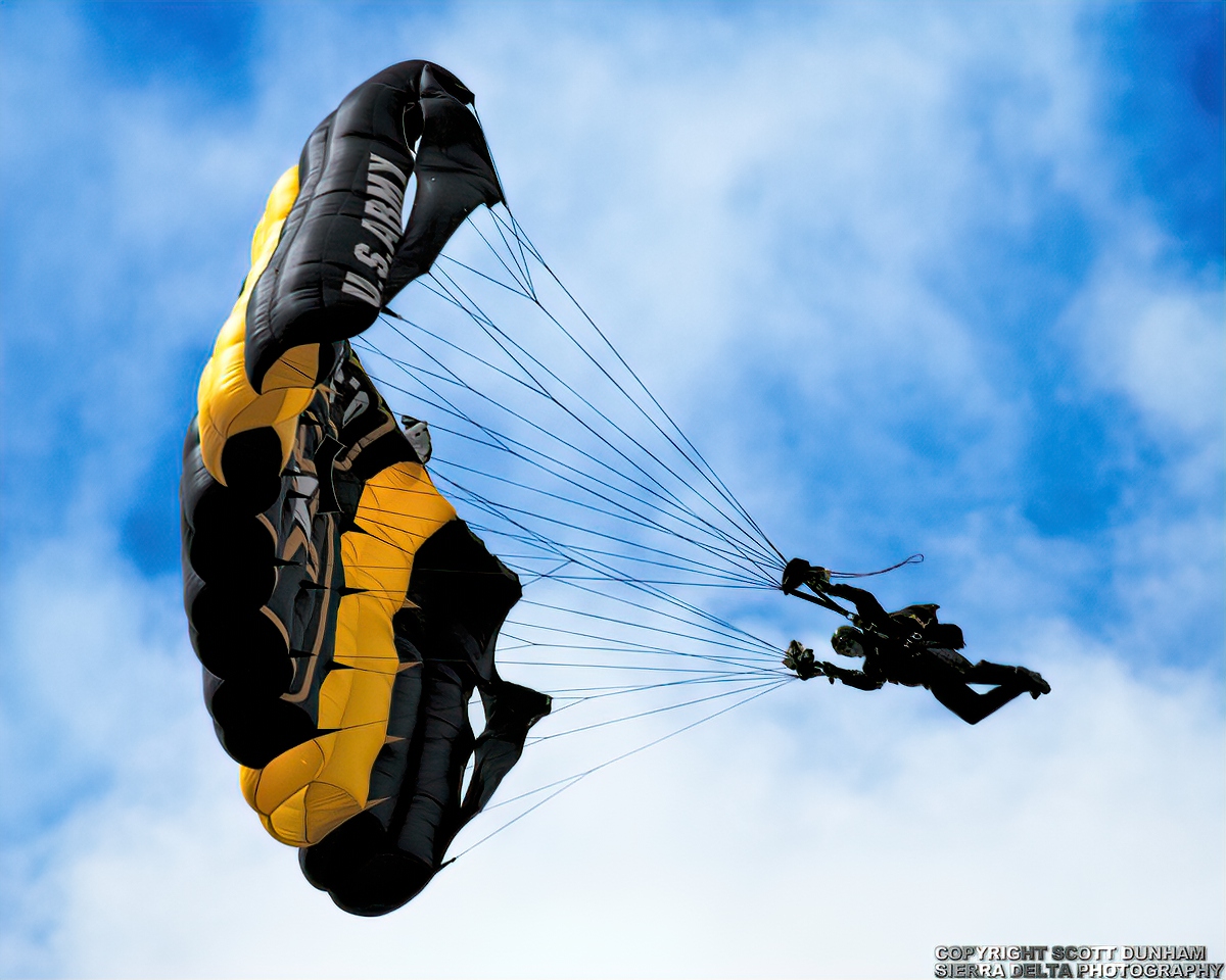 US Army Golden Knights Parachute Demonstration Team