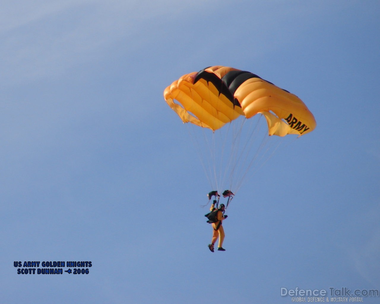 US Army Golden Knights Parachute Team