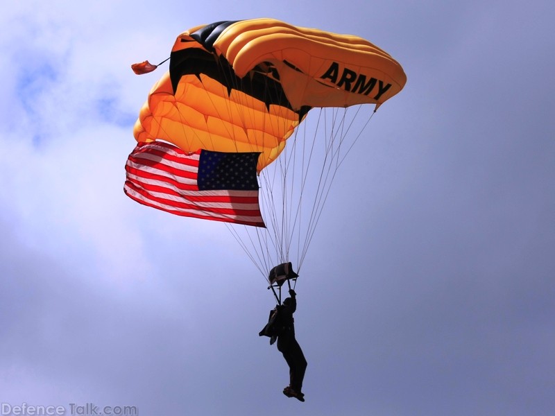 US Army Golden Knights Parachute Team