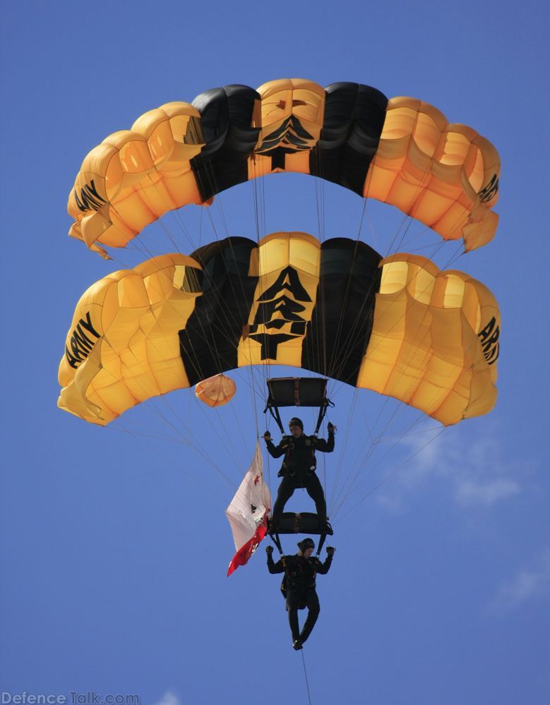 US Army Golden Knights Parachute Team