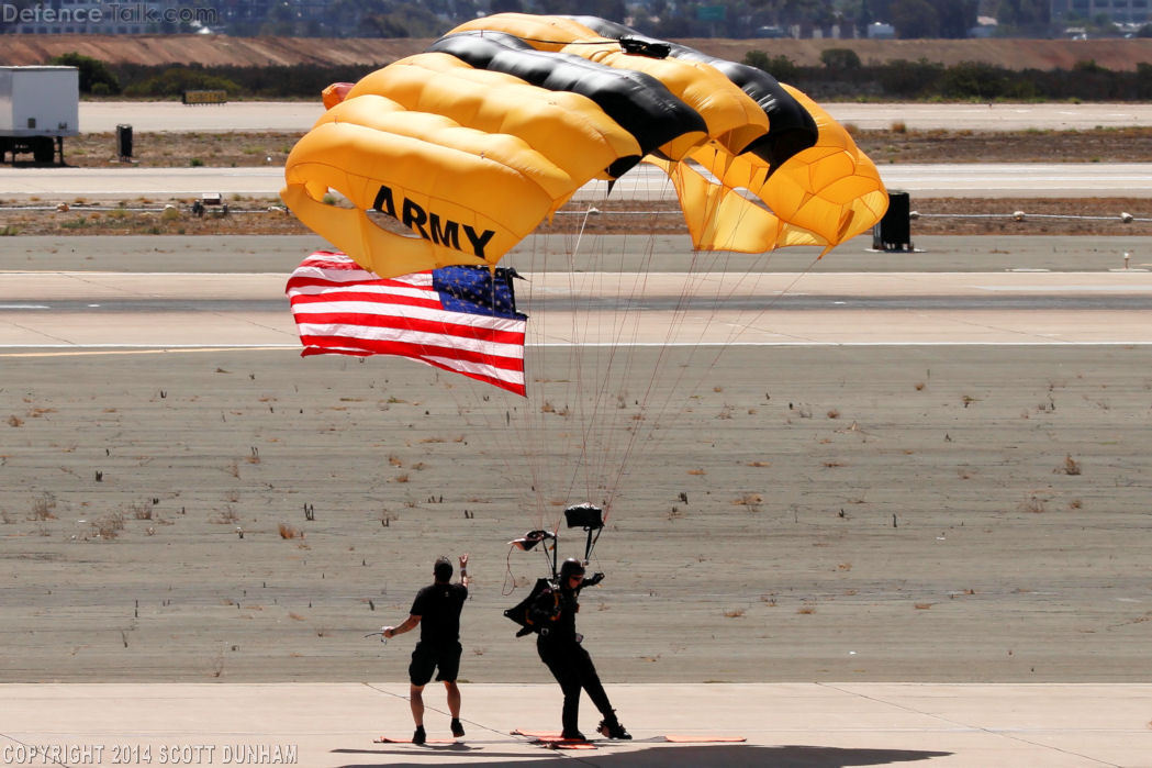 US Army Golden Knights Parachute Team