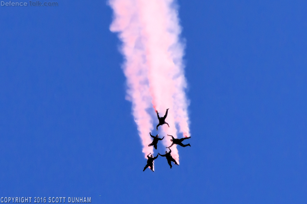 US Army Golden Knights Parachute Team