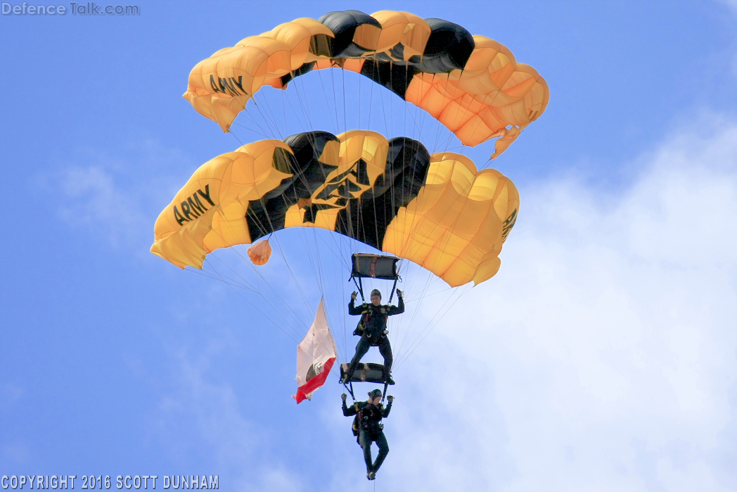 US Army Golden Knights Parachute Team