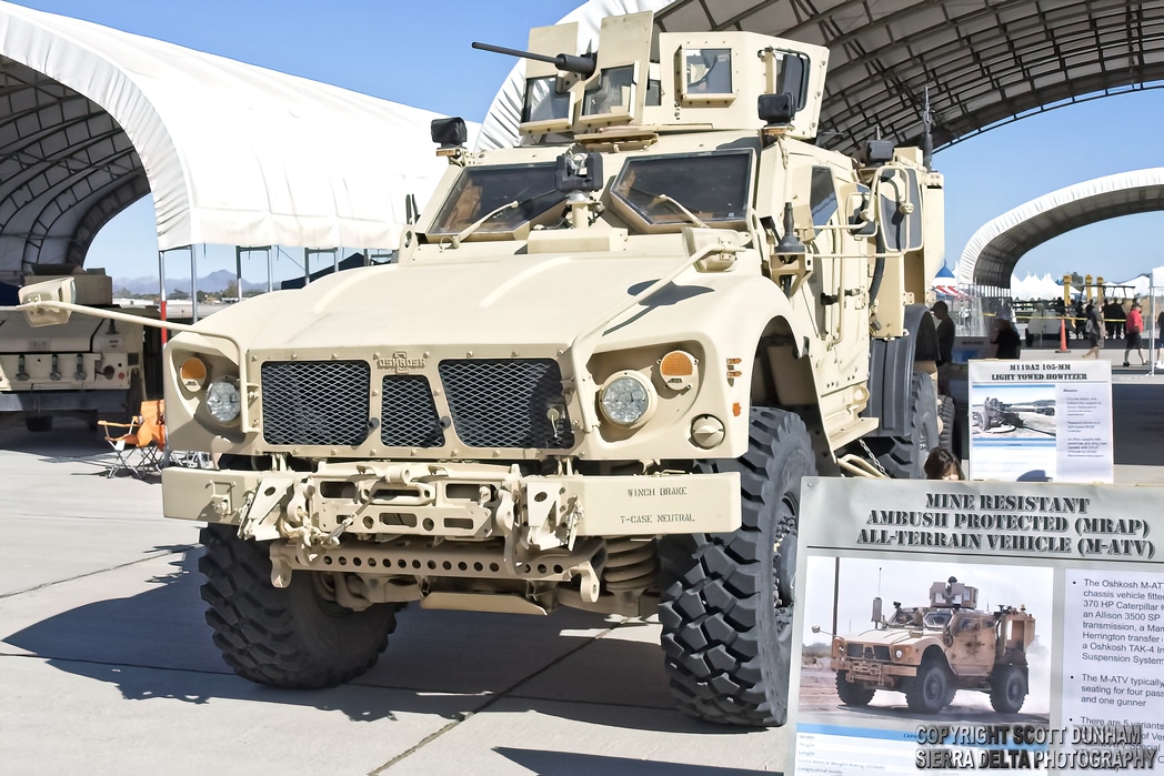 US Army M-ATV MRAP