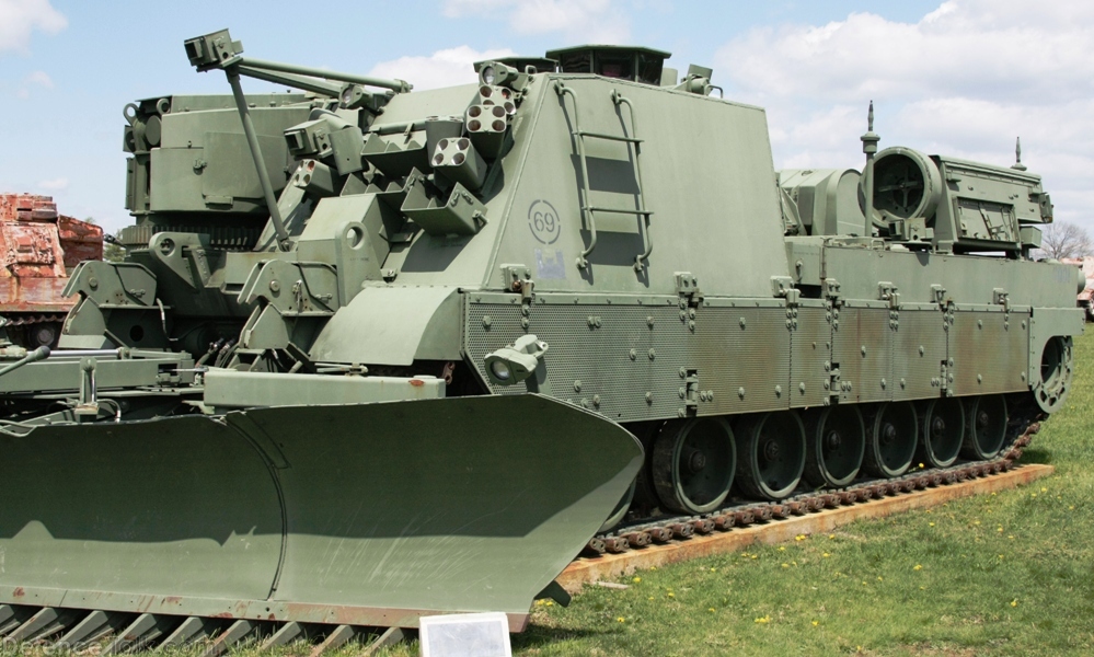 US Army M1 Grizzly Combat Mobility Vehicle