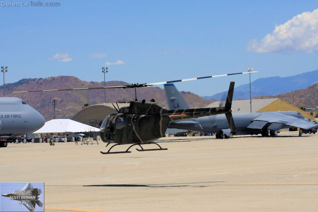 US Army OH-58 Kiowa Helicopter