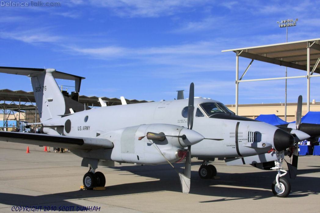 US Army RC-12N Guardrail Signals Intelligence Aircraft