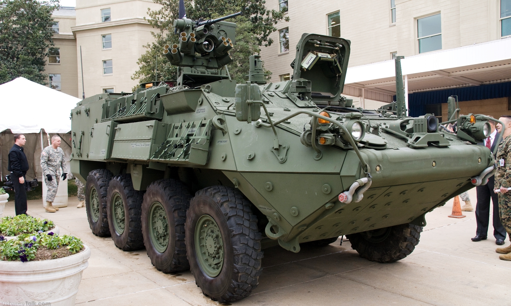 US Army Stryker nuclear, biological and chemical reconnaissance vehicle
