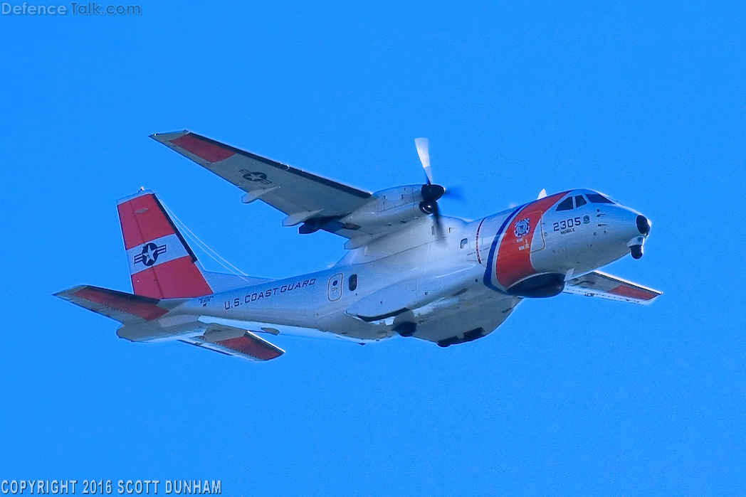 US Coast Guard HC-144A Ocean Sentry Maritime Surveillance Aircraft