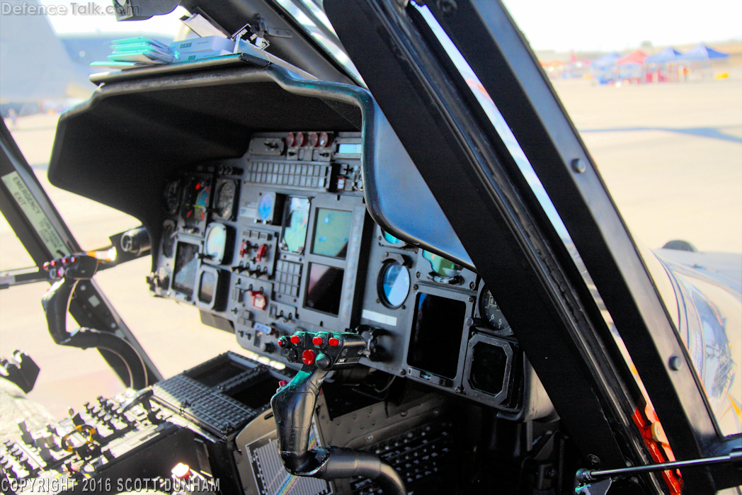 US Coast Guard HH-65 Dolphin SAR Helicopter Cockpit