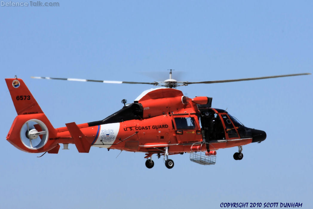 US Coast Guard HH-65 Dolphin SAR Helicopter