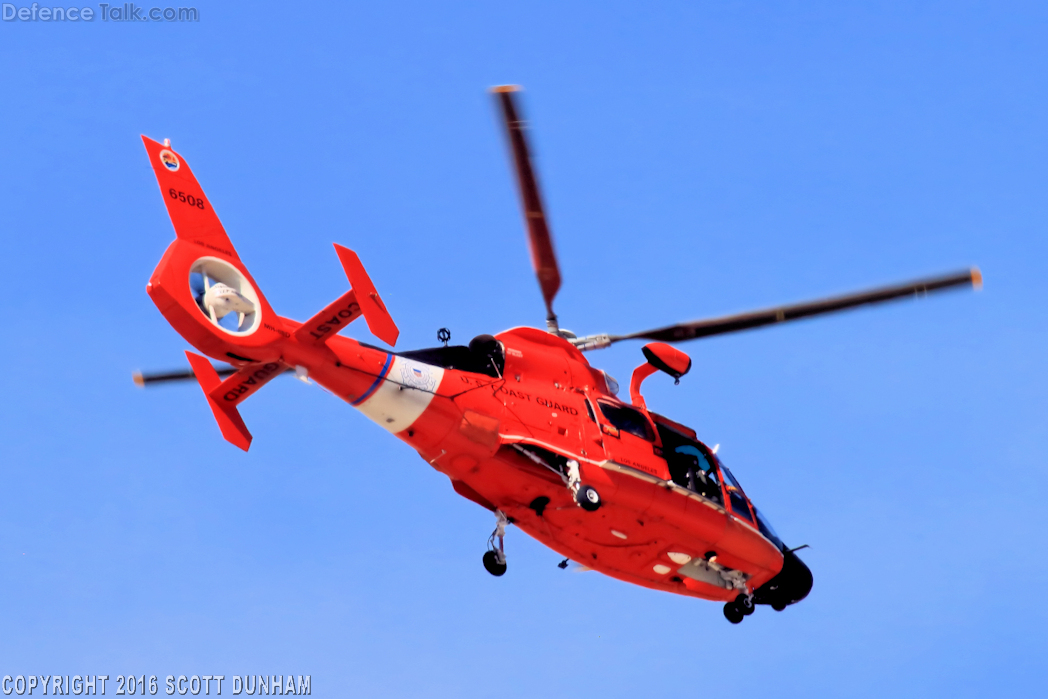 US Coast Guard HH-65 Dolphin SAR Helicopter