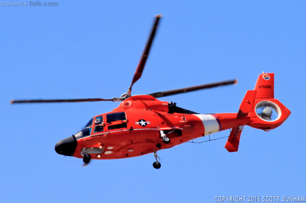 US Coast Guard HH-65 Dolphin SAR Helicopter