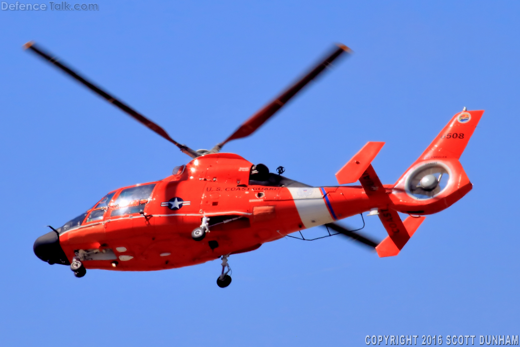 US Coast Guard HH-65 Dolphin SAR Helicopter