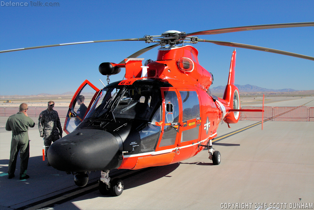 US Coast Guard HH-65 Dolphin SAR Helicopter