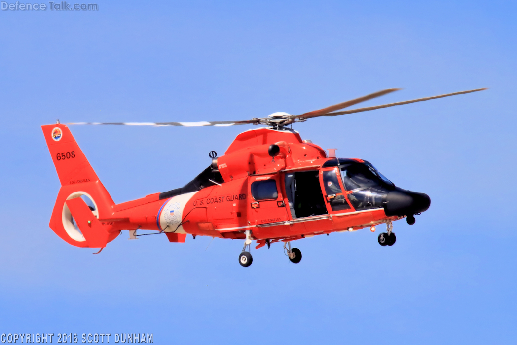 US Coast Guard HH-65 Dolphin SAR Helicopter