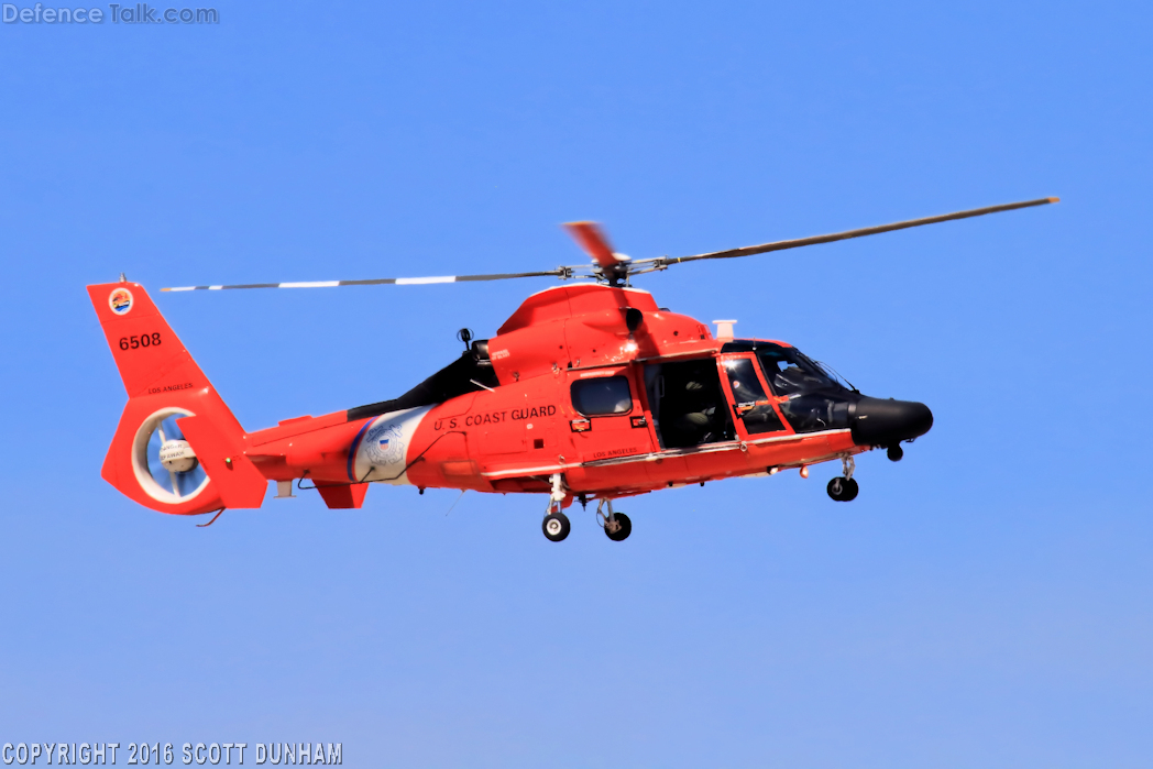 US Coast Guard HH-65 Dolphin SAR Helicopter