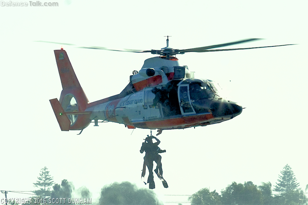 US Coast Guard HH-65 Dolphin SAR Helicopter