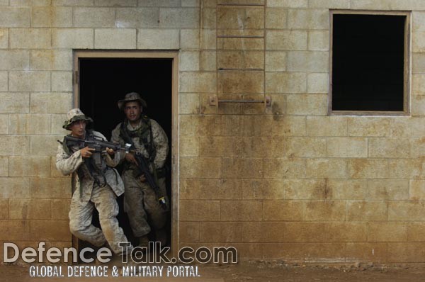 US Marines during Military Operation - Naval Exercise