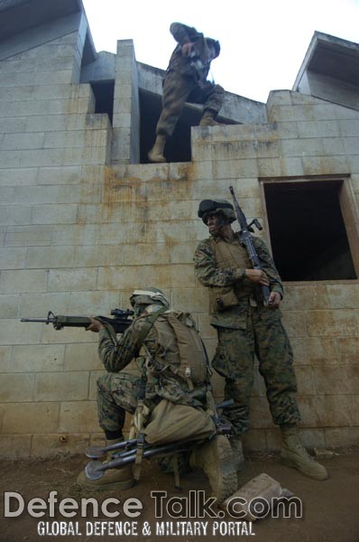 US Marines during Military Operation - Naval Exercise