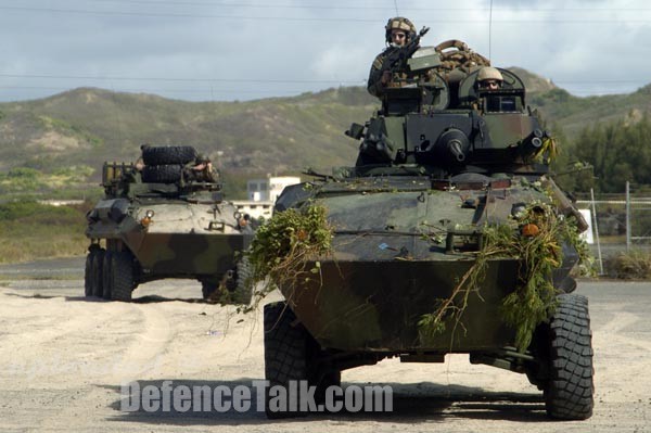 US Marines Light Armored Reconnaissance - RIMPAC 2006