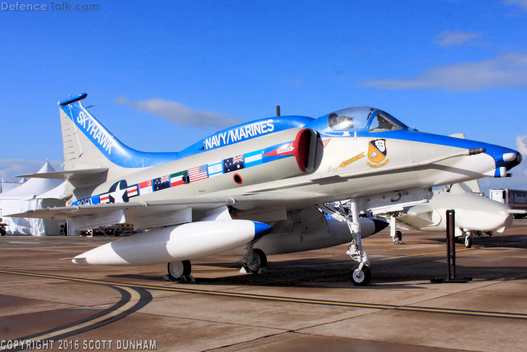 US Navy A-4 Skyhawk Attack Aircraft