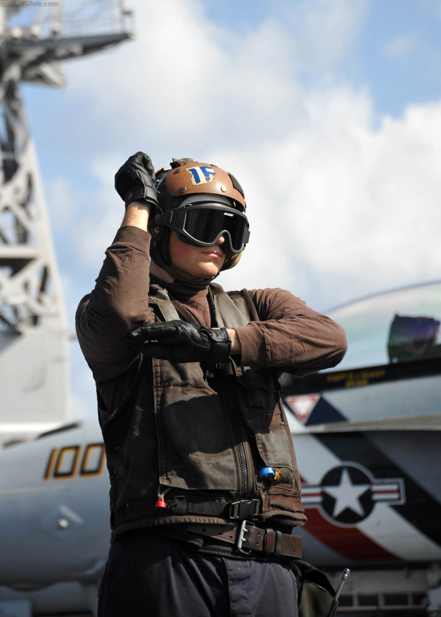 US Navy  Aviation Electrician's Mate Airman Joel Blodgett