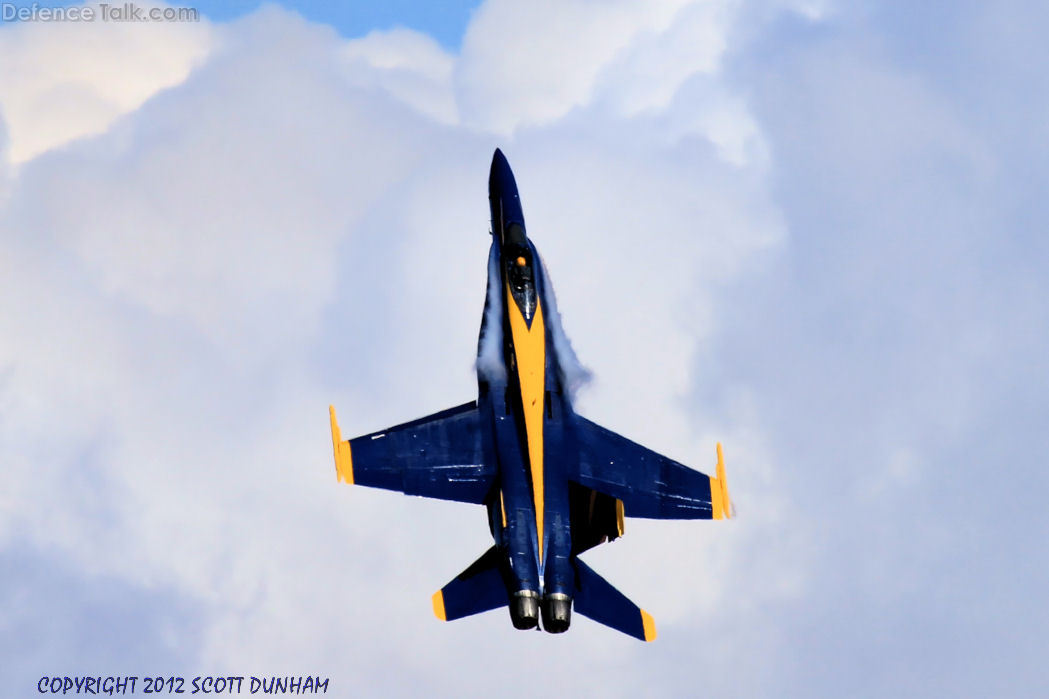 US Navy Blue Angels - F/A-18 Hornet Fighter