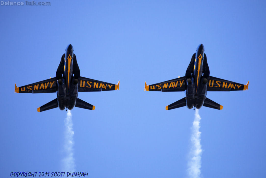 US Navy Blue Angels F/A-18 Hornet