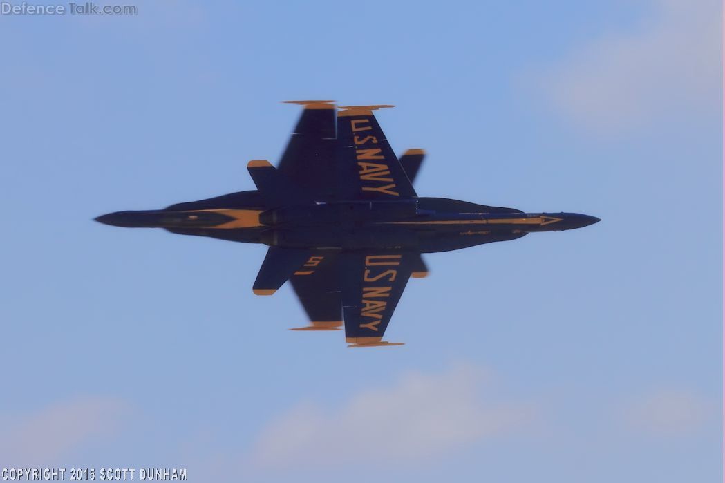 US Navy Blue Angels F/A-18 Hornet