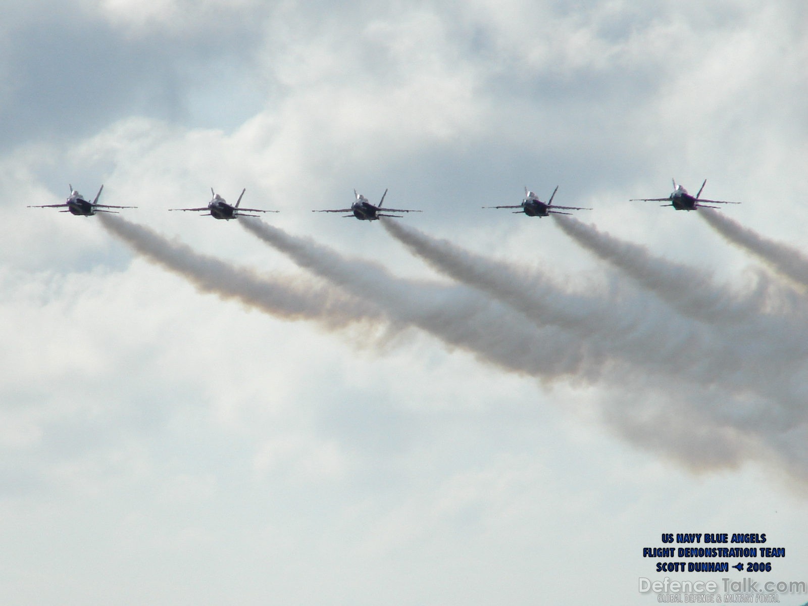 US Navy Blue Angels F/A-18C Hornet