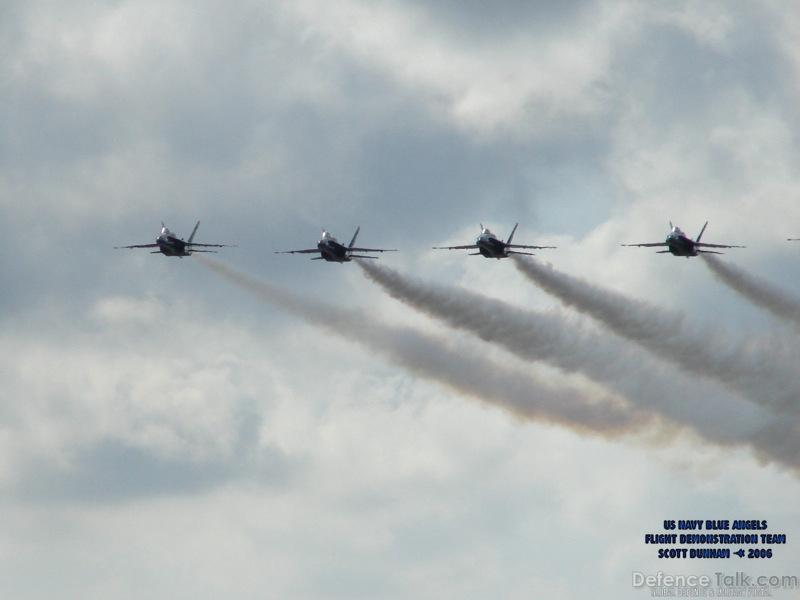 US Navy Blue Angels F/A-18C Hornet