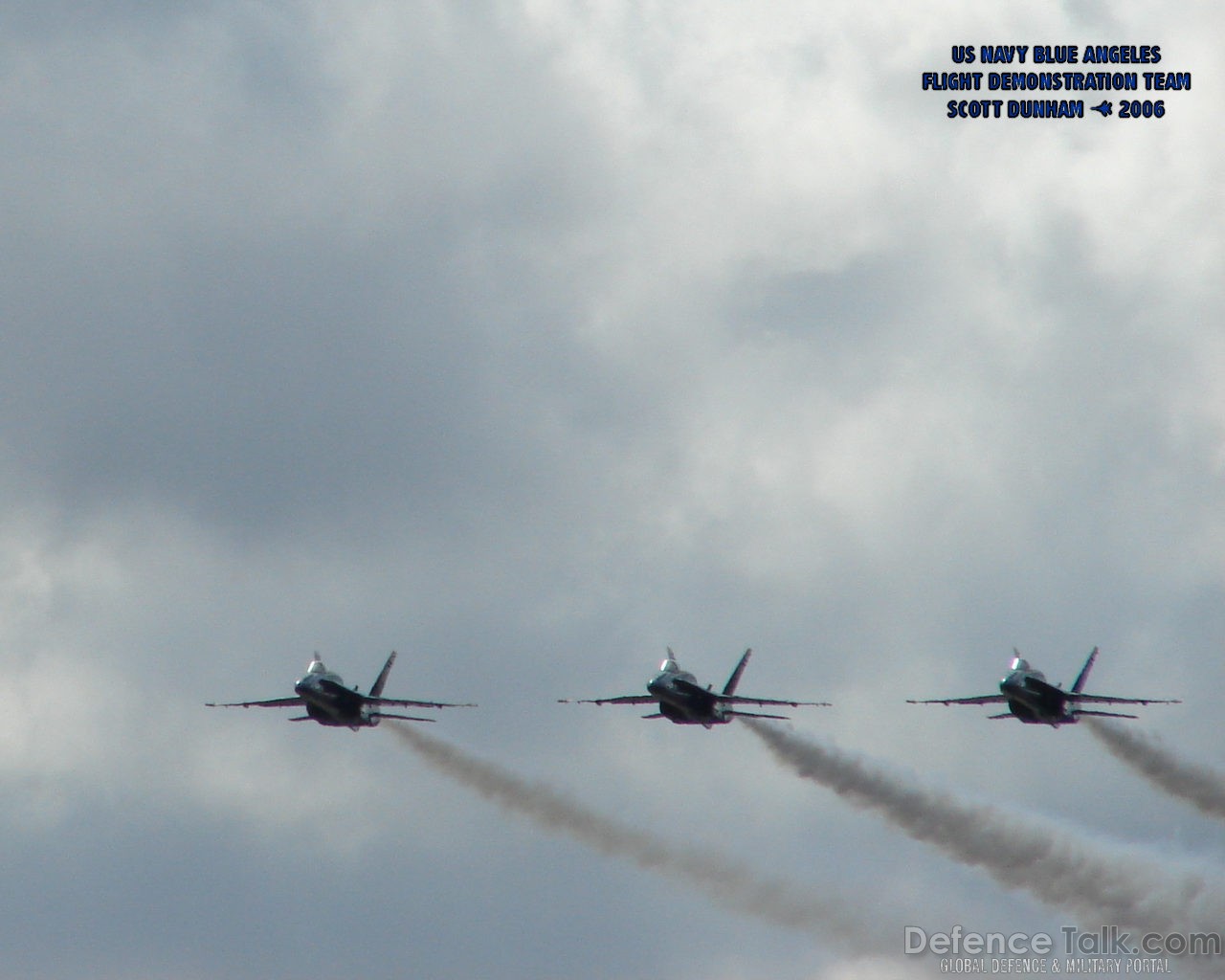 US Navy Blue Angels F/A-18C Hornet