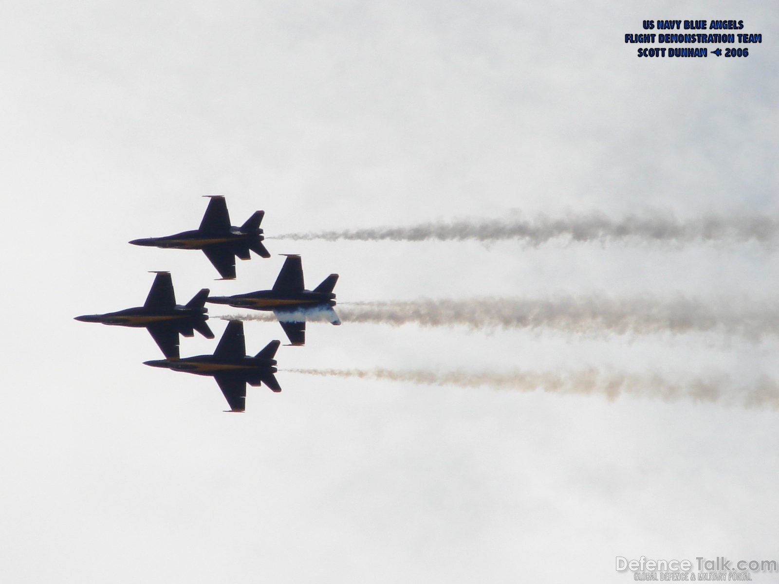 US Navy Blue Angels F/A-18C Hornet