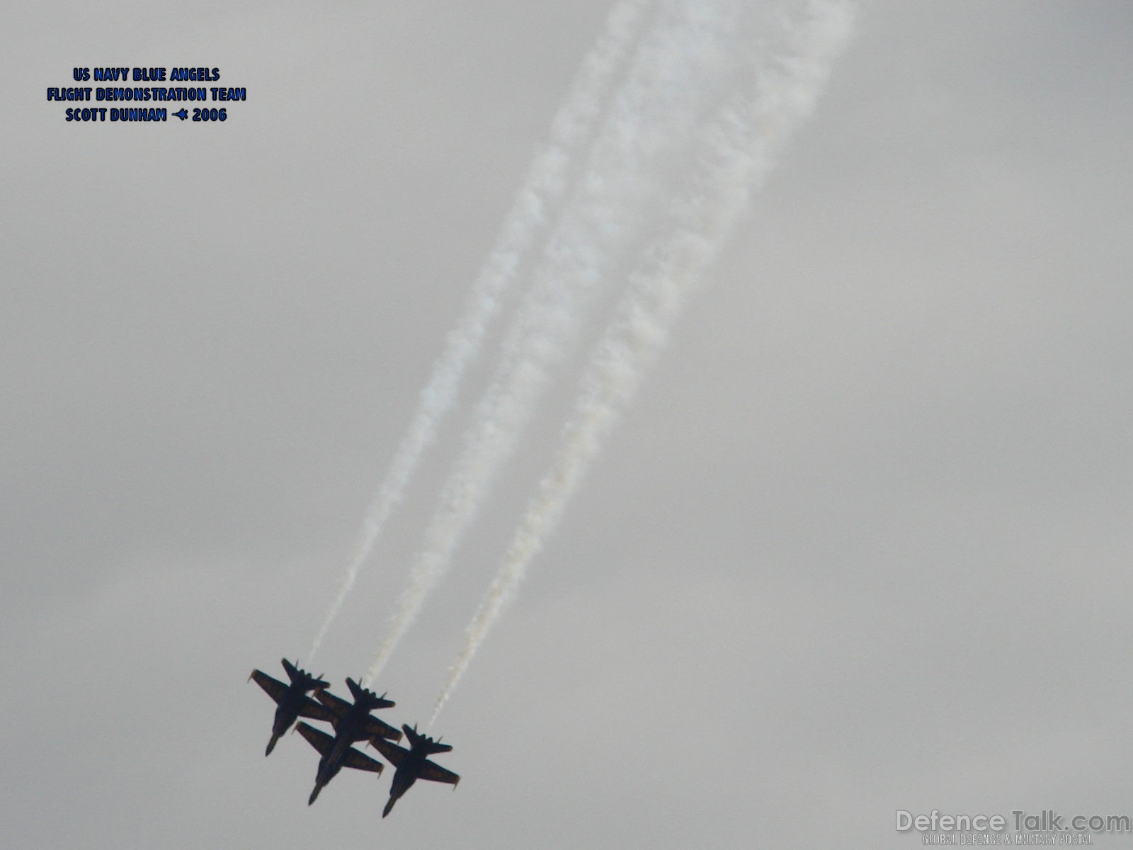 US Navy Blue Angels F/A-18C Hornet