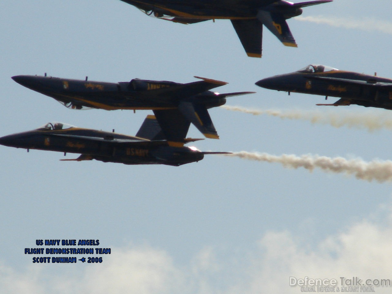 US Navy Blue Angels F/A-18C Hornet