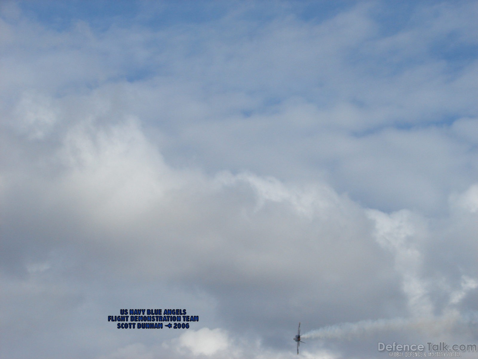 US Navy Blue Angels F/A-18C Hornet