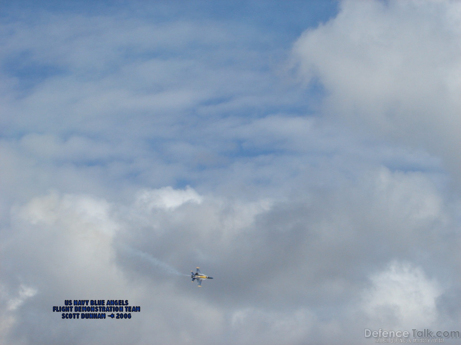 US Navy Blue Angels F/A-18C Hornet