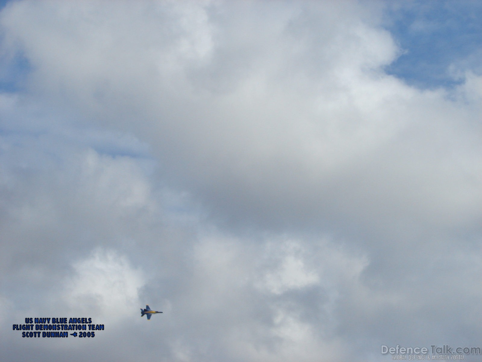 US Navy Blue Angels F/A-18C Hornet