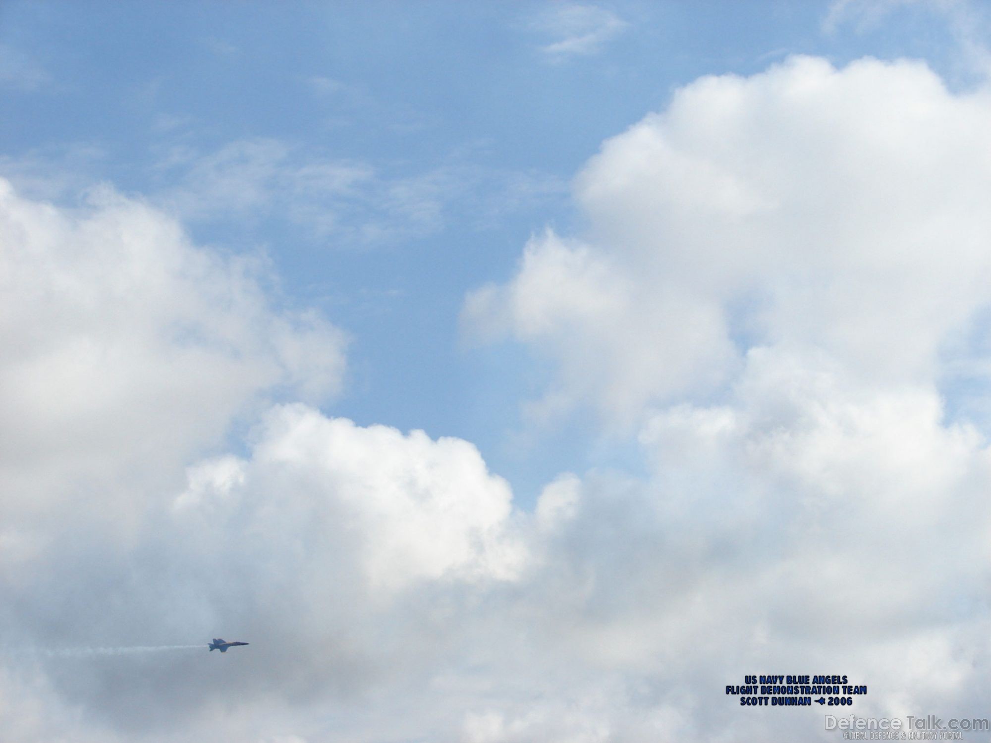 US Navy Blue Angels F/A-18C Hornet