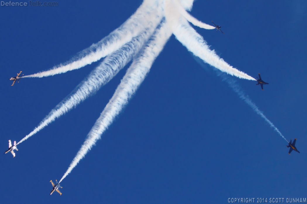 US Navy Blue Angels F/A-18C Hornet