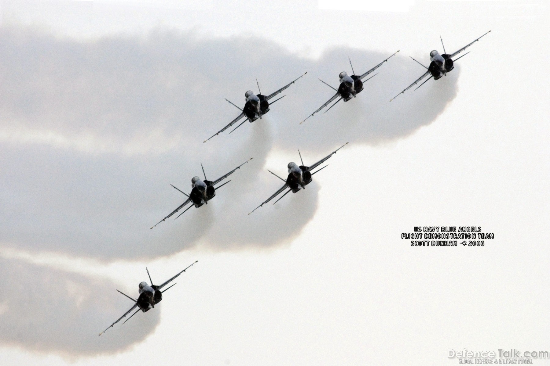 US Navy Blue Angels Flight Demonstration Team