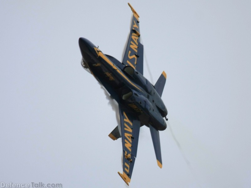 US Navy Blue Angels Flight Demonstration Team