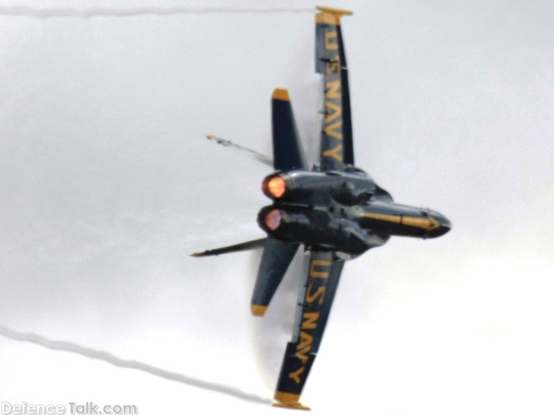 US Navy Blue Angels Flight Demonstration Team