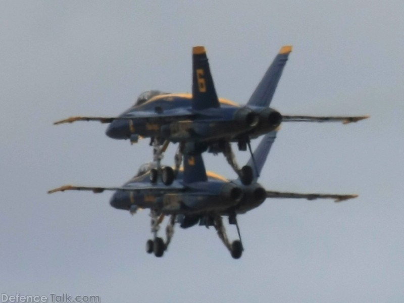 US Navy Blue Angels Flight Demonstration Team