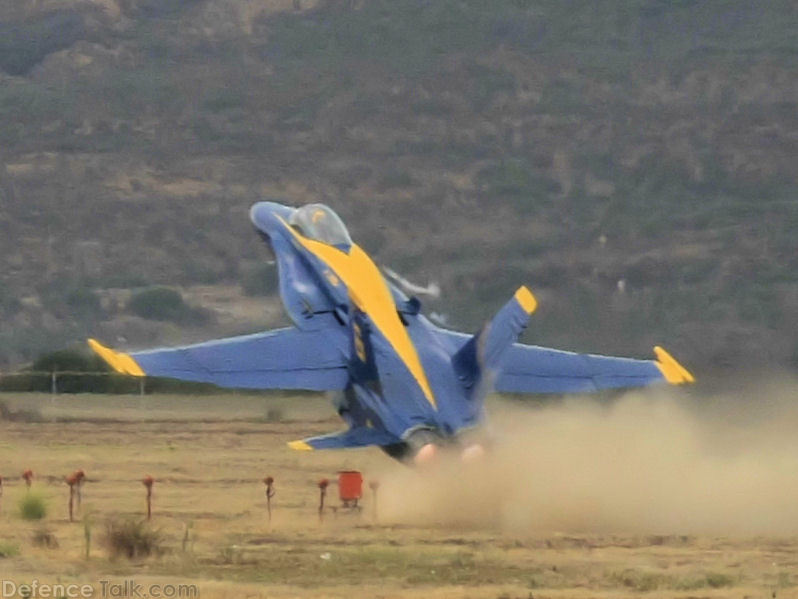 US Navy Blue Angels Flight Demonstration Team