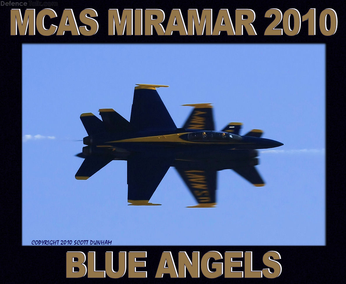 US Navy Blue Angels Flight Demonstration Team