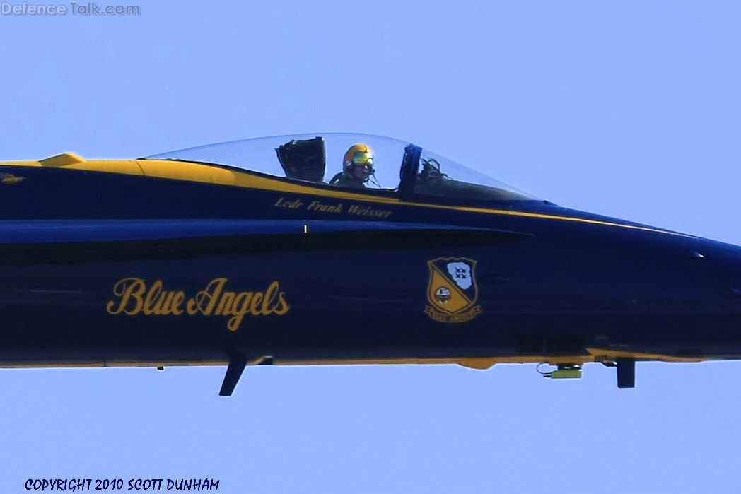 US Navy Blue Angels Flight Demonstration Team