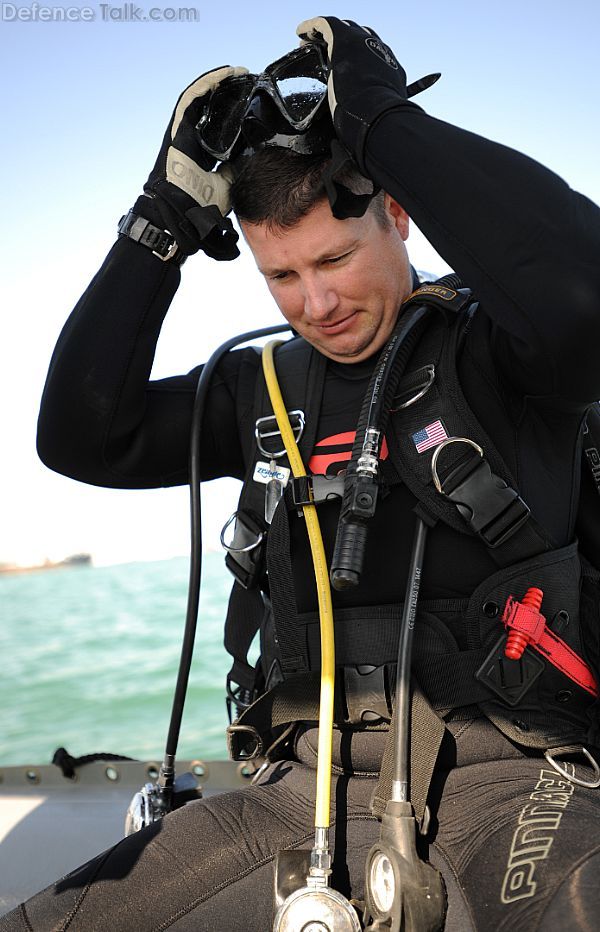 US Navy Diver