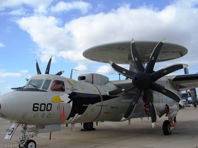 US Navy E-2C Hawkeye AWACS Aircraft